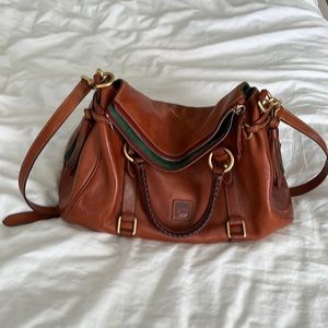 Used Dooney and Bourke bag/satchel with crossbody strap
